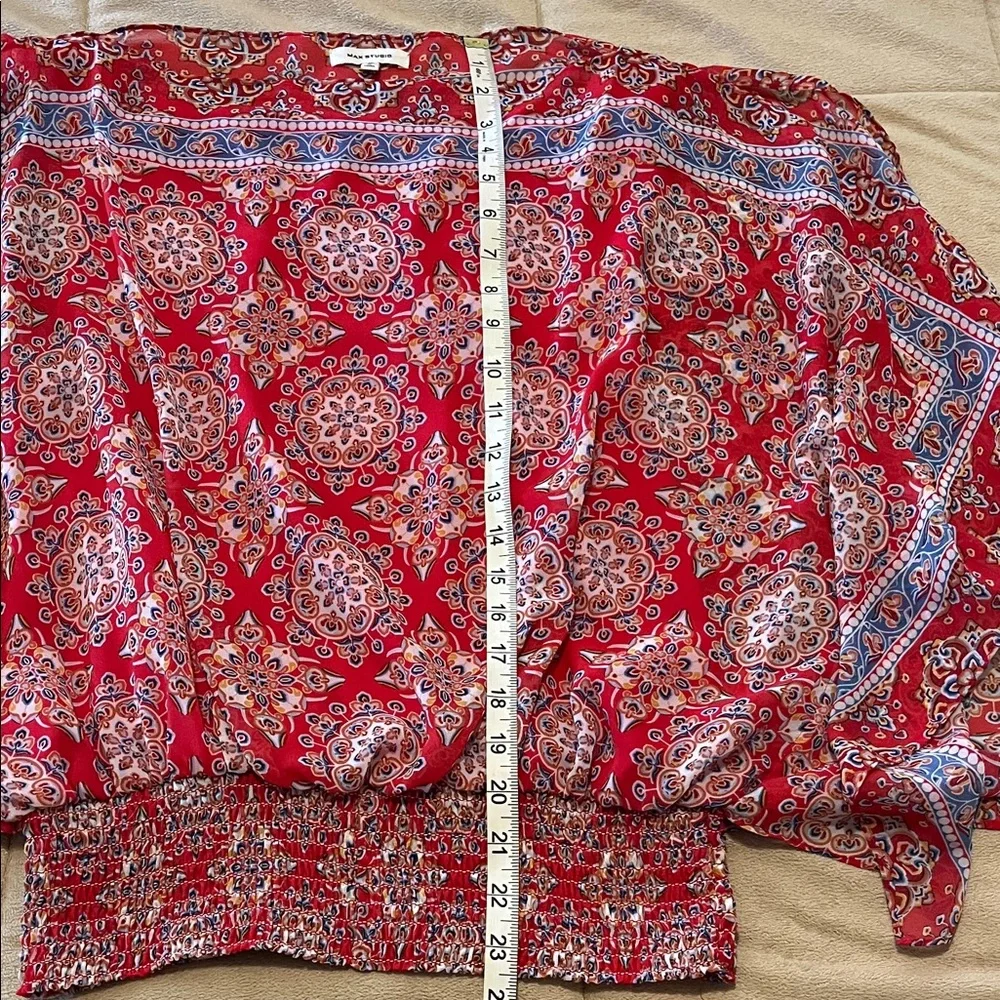 Max Studio Mandala Boho Blouse! - Picture 7 of 7
